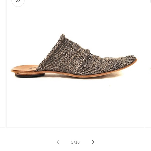 COPY - CYDWOQ vintage brand knit mule. Women’s size 40 (10) - Picture 7 of 8